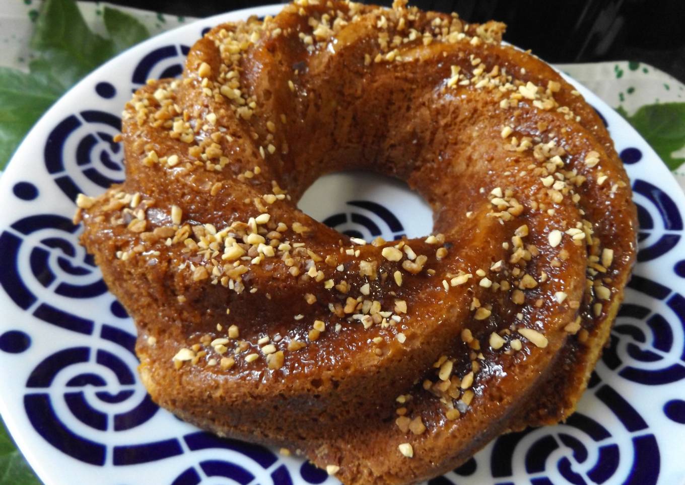 Bundt cake de almendras y naranja