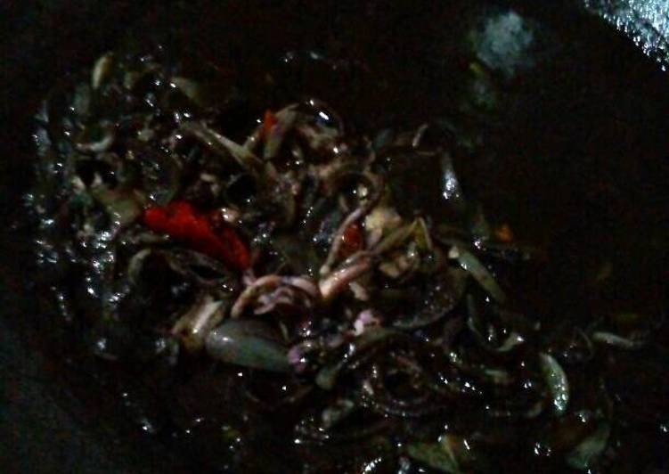 Resep Cumi Gurih Bumbu Hitam Lezat