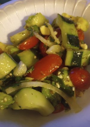 A picture of Avocado Salad.