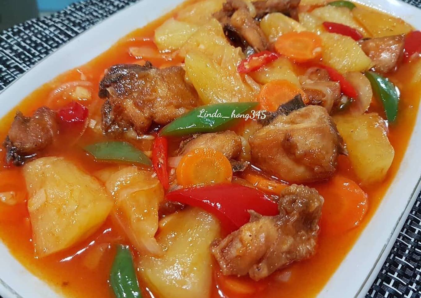 Ayam Goreng Saus Asam Manis