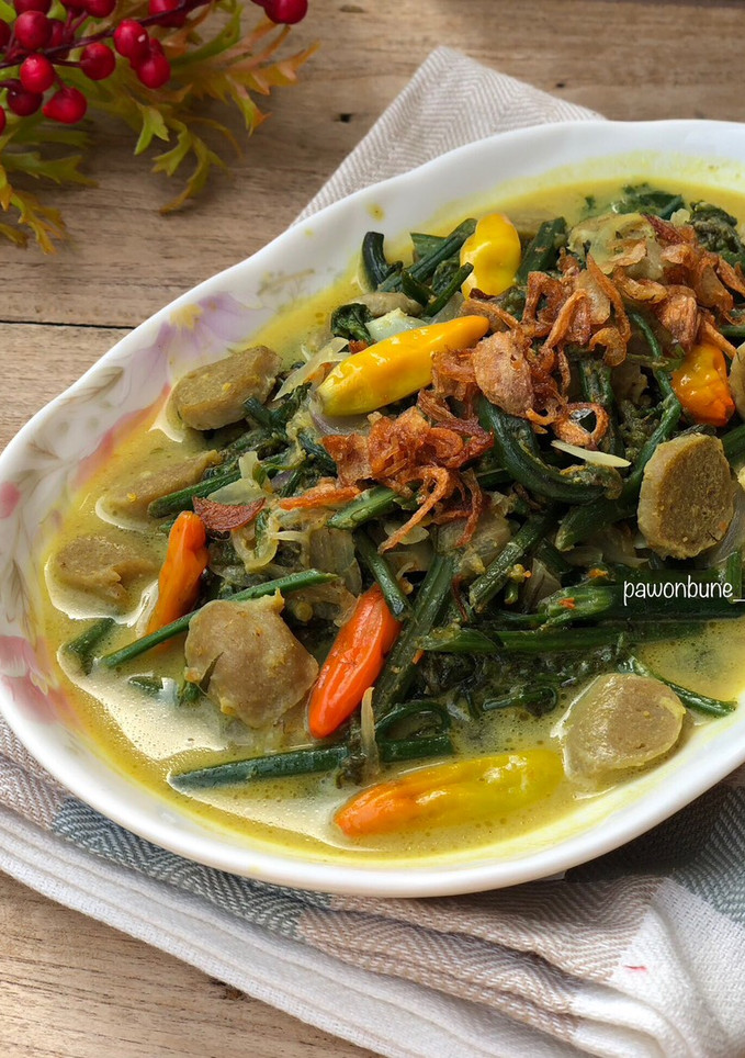 Foto resep Sayur Pakis Masak Santan