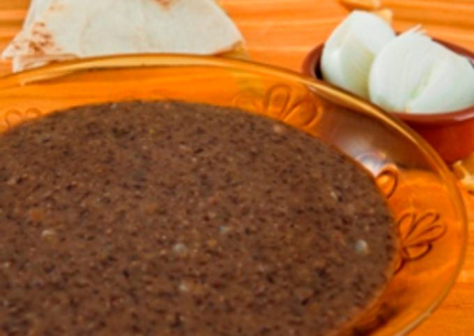 Steps to Prepare Ultimate Lentils and rice puree - mujaddara mussafayeh