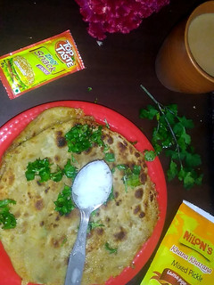 कुरकुरा आलू का पराठा (Kurkura Aloo ka paratha recipe in hindi) रेसिपी मुख्य फोटो