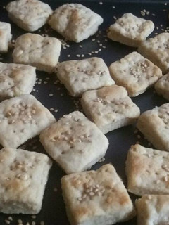 Una foto de Bizcochitos de queso y aceite de oliva
