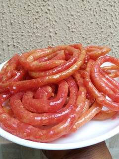 A picture of Indian jalebi.