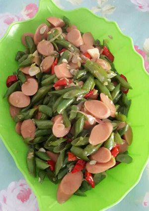 Foto resep Tumis buncis sosis