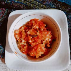 Carrot Sabudana A picture of Carrot Sabudana.