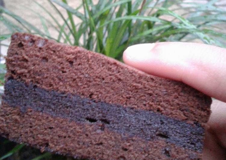 step by step  Brownies Kukus ala Amanda yang Bisa Manjain Lidah