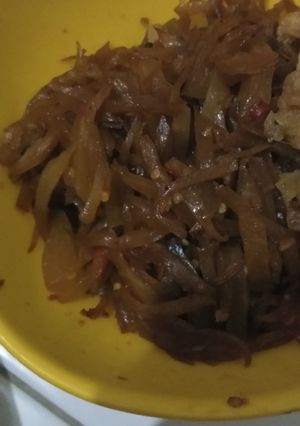 Foto resep Tumis pepaya pedas manis