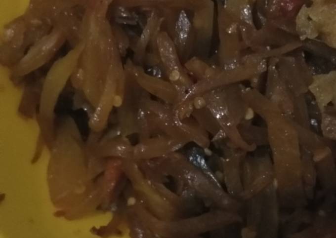 Ini dia! Resep memasak Tumis pepaya pedas manis dijamin menggugah selera