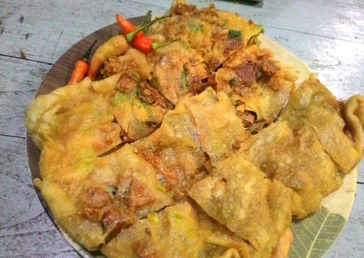 Martabak Telur Renyah Gurih Gampang Bikinnya