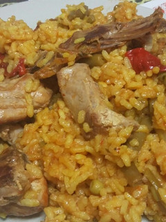 Una foto de Arroz y conejo