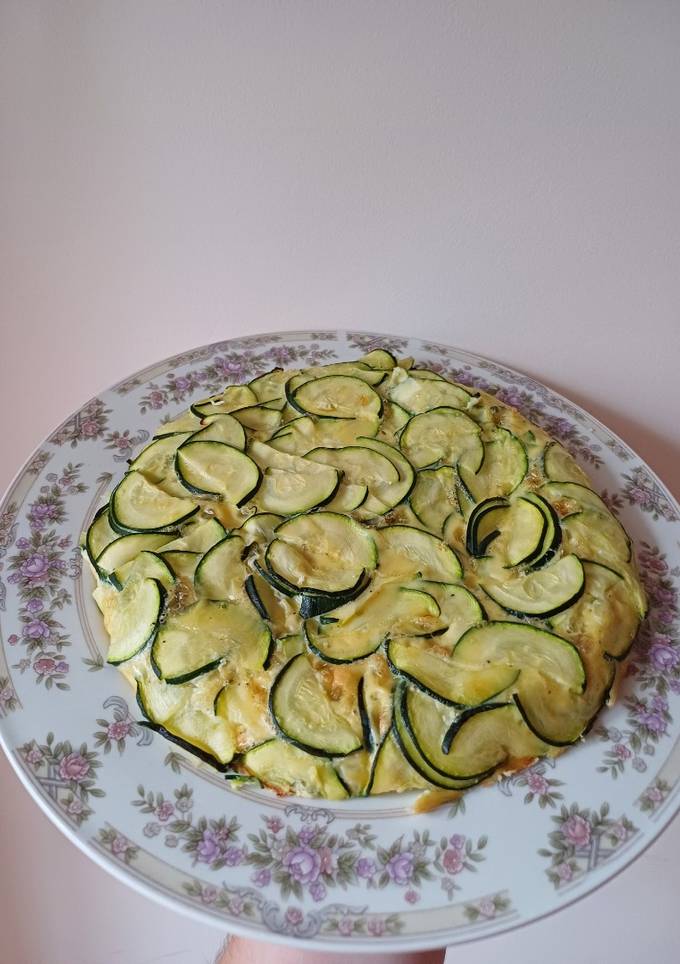 Омлет з кабачком