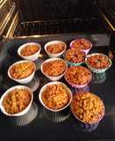Carrot cupcakes saludables