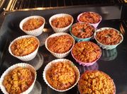 Una foto de cupcake saludable