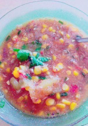 Foto resep Binte (soup jagung)