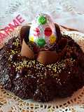 Mona de Pascua de chocolate pequeña