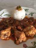 Alitas de pollo a la barbecue
