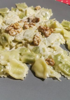Une photo de Ravioles sauce aux noix