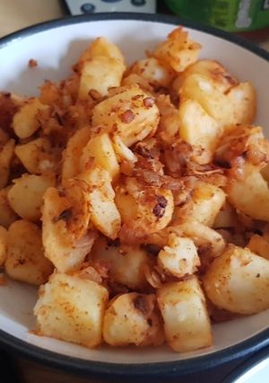 A picture of Mexican Potatoes.