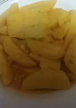 Una foto de Caldo de bacalao
