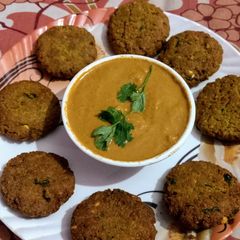 A picture of Soya Dal Kabab.