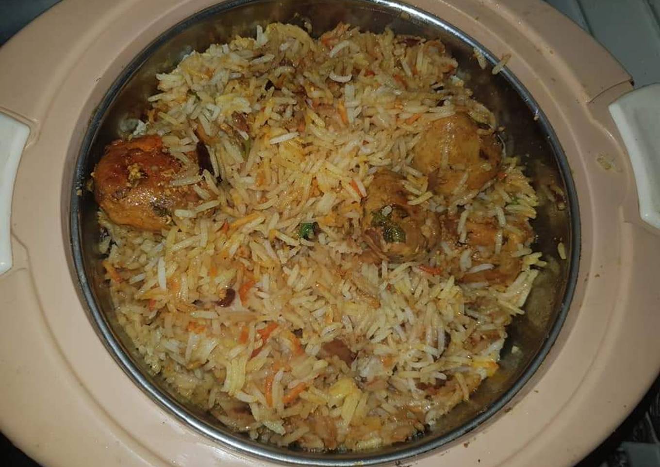 Chicken kofta briyani