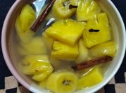 Gambar setup pisang nanas