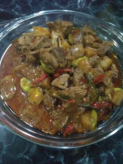 Foto resep Sambel goreng kentang ati ampela pete