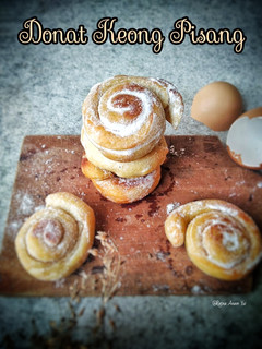 Foto resep Donat Keong Pisang