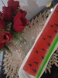 عکسی از دستور ژله قاچ هندوانه