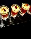 Carrot Halwa Rabdi Shots