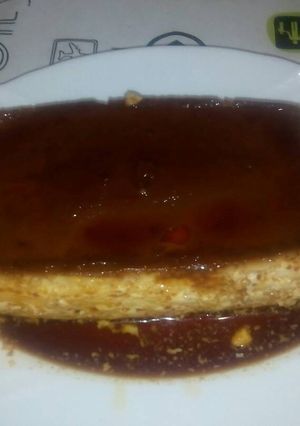 Foto principal de Flan de chocolate blanco