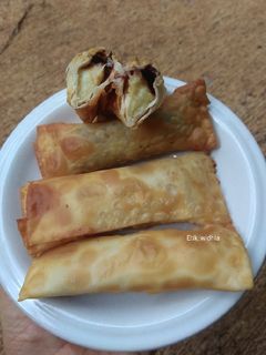 Foto resep Camilan dari kulit pangsit (Pisang Coklat kulit pangsit)