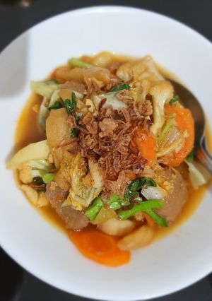 Foto resep Cap jae pedas nyemek