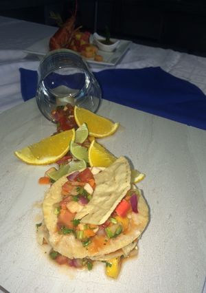 Una foto de Ceviche de Surimi
