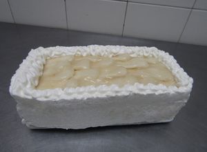 Una foto de Torta de guanábana