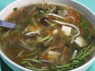 Súp tóc tiên chay dinh dưỡng