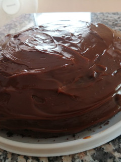 Una foto de Pastel de Chocolate con Dulce de leche