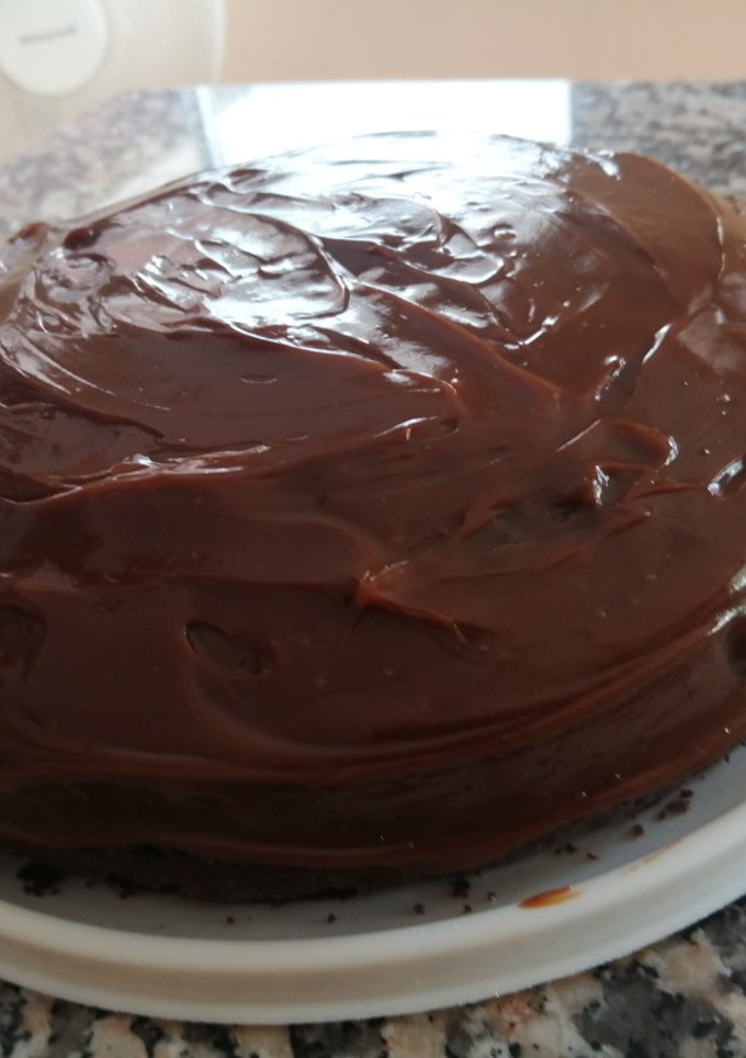 Una foto de Pastel de Chocolate con Dulce de leche