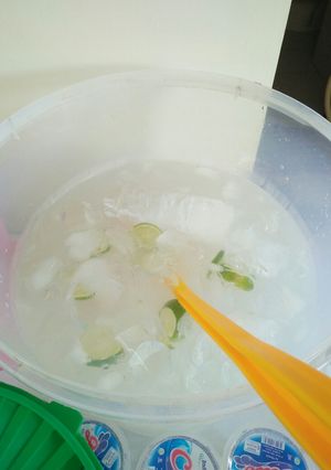 Foto resep Lychee Lime Ice