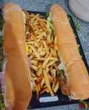 Sandwichs de milanesa metro