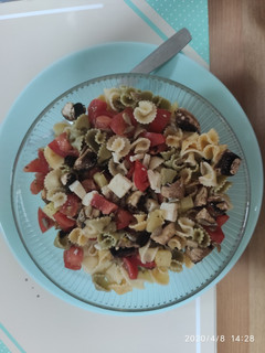 Una foto de Ensalada fresquita de pasta
