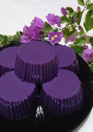Foto resep Pudding Ubi Ungu