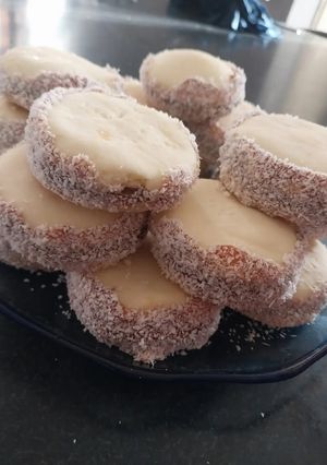 Una foto de Alfajores de Maicena