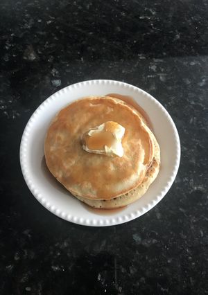 Una foto de Pancakes fáciles para un domingo perezoso!
