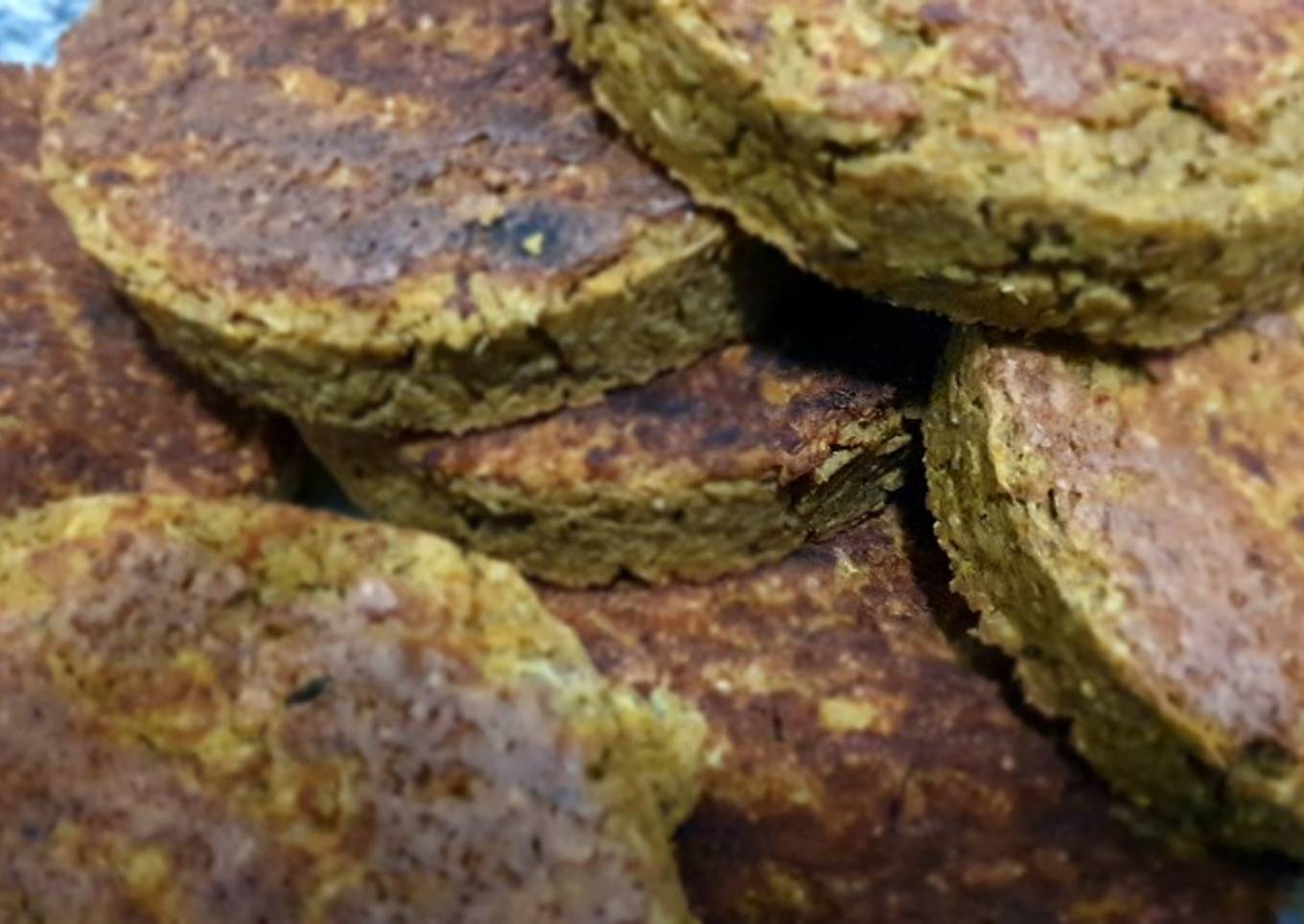 Hamburguesas de lentejas y curry