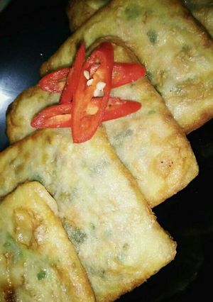 Foto resep Martabak telur daging (Kulit buat sendiri)