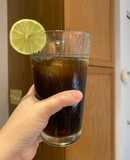 Cuba libre cocktail