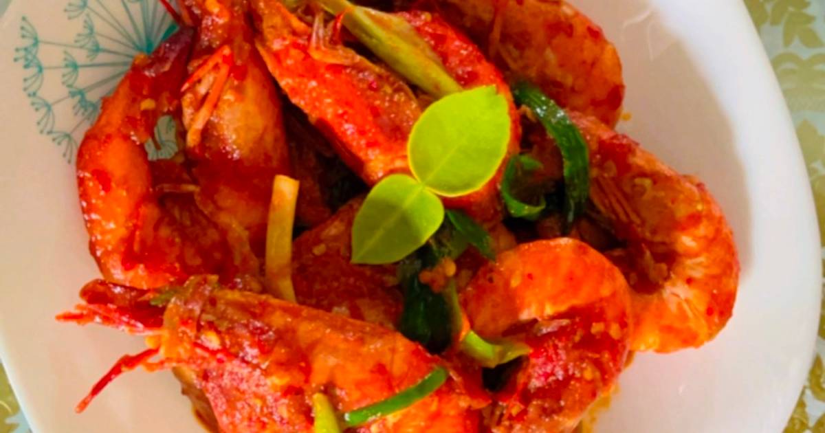 Resep Udang Saus Tiram Pedas Oleh Osyanda Rahayu - Cookpad